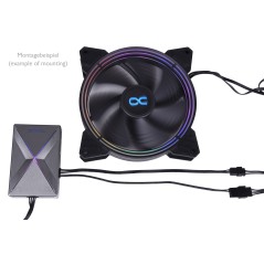 Alphacool Eis-Matrix 2 - Adapter 5-Pin PWM + 5V Digital RGB (3pcs) Alphacool - 3