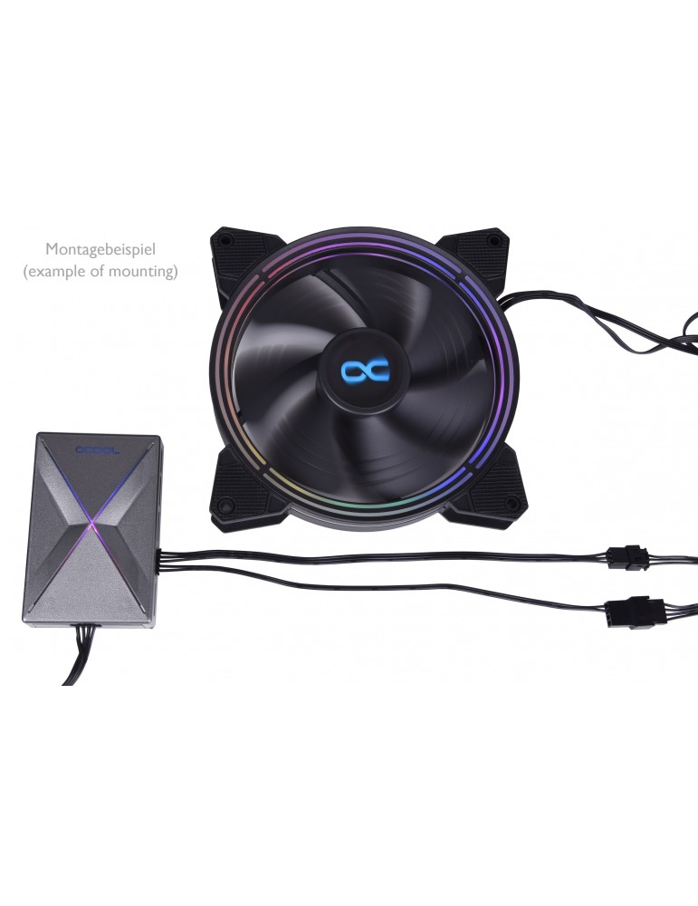 Alphacool Eis-Matrix 2 - Adapter 5-Pin PWM + 5V Digital RGB (3pcs) Alphacool - 3