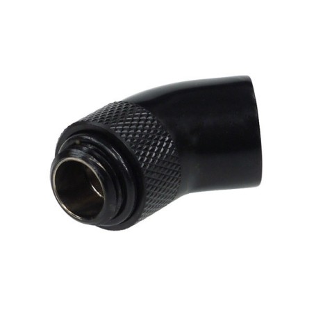 Alphacool Raccordo 45°snodato G1/4 attacco femmina G1/4 Deep Black