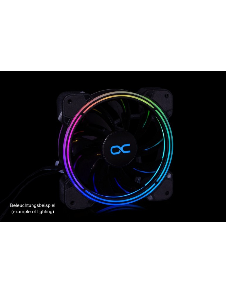 Alphacool Eiszyklon Aurora LUX PRO 120 v2 Digital RGB (120x120x25mm) Alphacool - 3