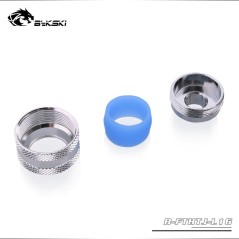 Bykski Raccordo a compressione per tubo rigido 12/16 anti-sfilamento Nickel (B-FTHTJ-L16) Bykski - 3