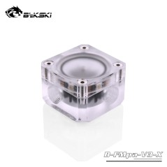 Bykski Flussimetro Visuale - 3 x 1/4G B-FMPA-V3-X - transparente - D-RGB Bykski - 5