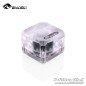 Bykski Flussimetro Visuale - 3 x 1/4G B-FMPA-V3-X - transparente - D-RGB Bykski Flussimetro Visuale - 3 x 1/4G B-FMPA-V3-X - transparente - D-RGB