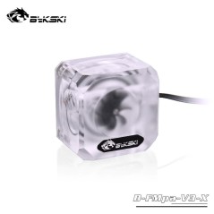 Bykski Flussimetro Visuale - 3 x 1/4G B-FMPA-V3-X - transparente - D-RGB Bykski - 3