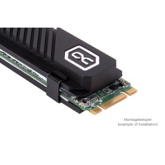Alphacool HDX Pro Air - Dissipatore per M.2 NVMe 2280 SSD Alphacool - 5