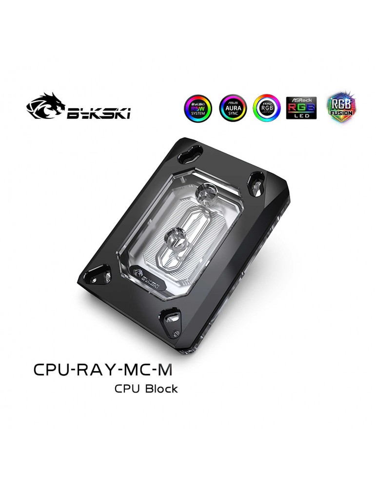 Bykski Waterblock AMD - CPU-RAY-MC-M  D-RGB Bykski - 1