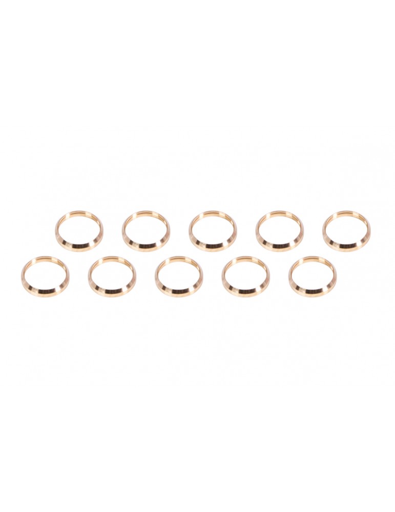 Alphacool Anelli di bloccaggio per tubo TPV 10/16 mm - Ring clamp per raccordi Eiszapfen - Kit 10pcs Alphacool - 2