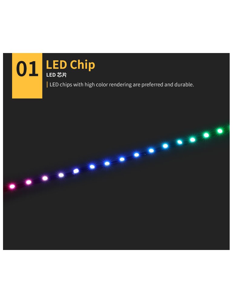 Barrow Strip LED RGB 5V 40cm RGB30-5V BARROW - 4