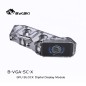 Bykski GPU Terminal con schermo LCD e Sensore di Temperatura - Clear - Acrilico - B-VGA-SC-X Bykski GPU Terminal con schermo LCD e Sensore di Temperatura - Clear - Acrilico - B-VGA-SC-X