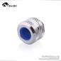 Bykski Raccordo per tubo rigido 12mm anti-sfilamento - Silver- B-FTHTJ-L12