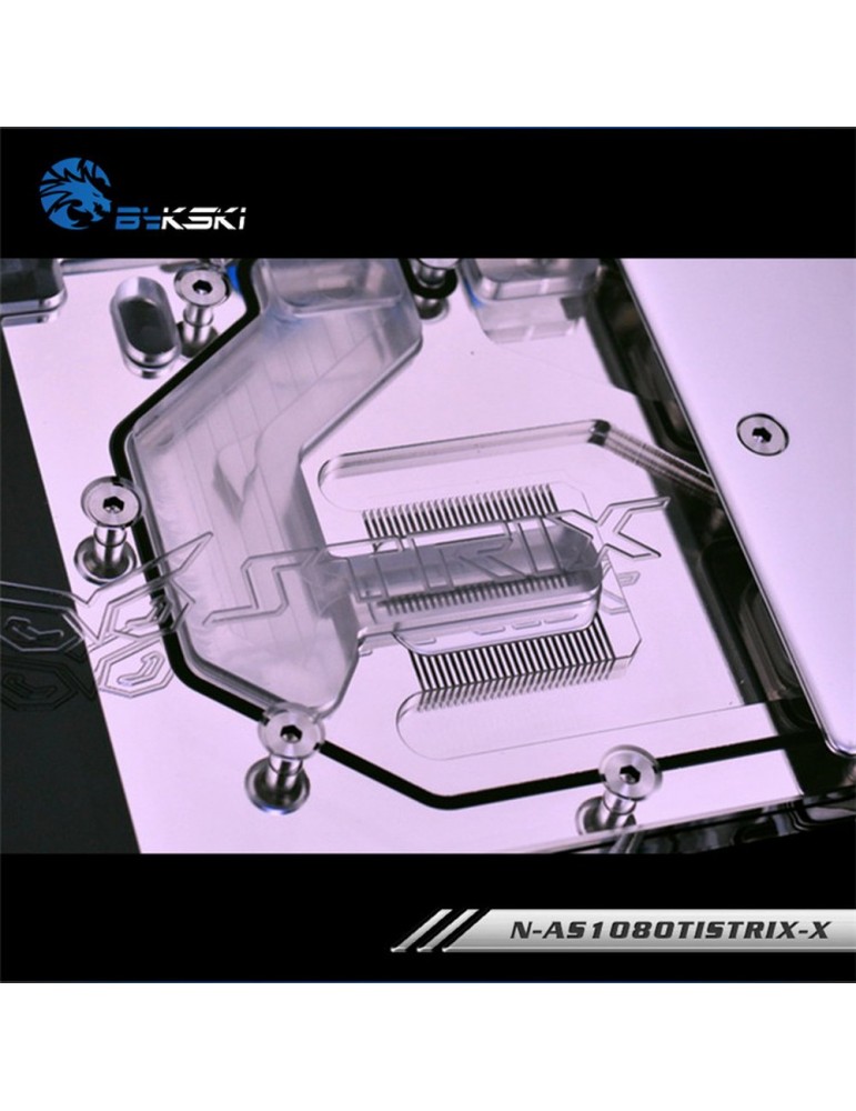 Bykski GPU Fullcover Asus Strix 1080(TI)/70/60 N-AS1080TISTRIX-X Bykski - 4