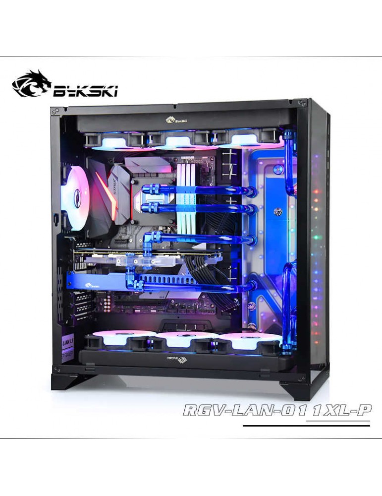 Bykski RGV-LAN-011XL-P Distribution Plate per Lian Li PC 011XL- RGW 5V Bykski - 6