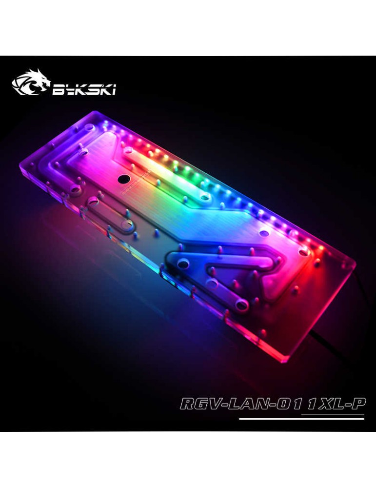 Bykski RGV-LAN-011XL-P Distribution Plate per Lian Li PC 011XL- RGW 5V Bykski - 3