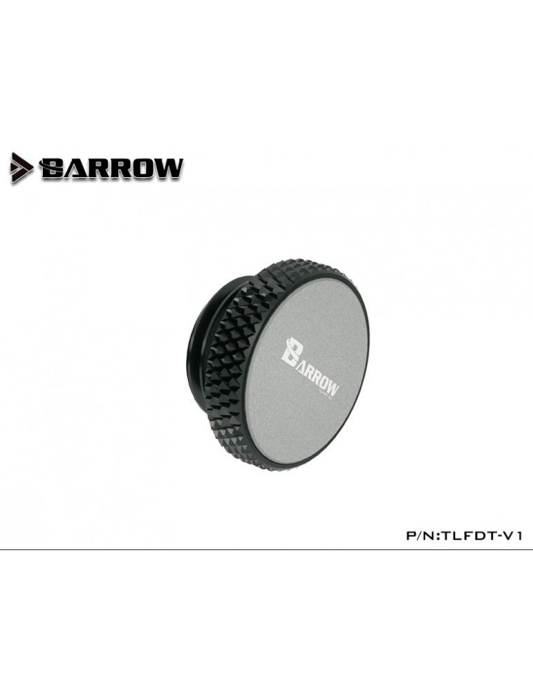 Barrow Tappo G1/4" - Black/Silver  TLFDT-V1 BK-SV BARROW - 1
