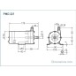 SANSO PMD-221/12 pompa 220V AC Attacchi filettati 1/2" SANSO PMD-221/12 pompa 220V AC Attacchi filettati 1/2"
