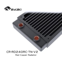 Bykski 240mm Radiatore slim D30 V2 Full Copper - CR-RD240RC-TN-V2 Bykski - 3