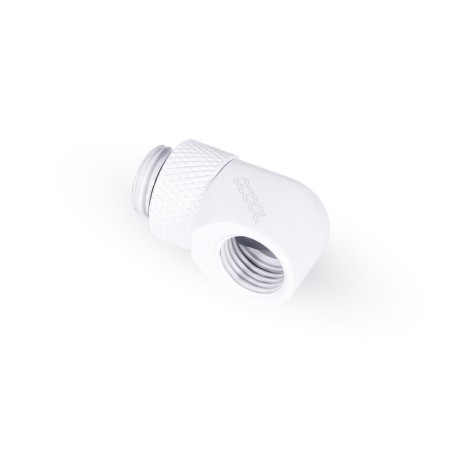 Alphacool adattatore M/F Angolare 90° - White - Ruotabile - Eiszapfen