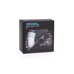 Alphacool Raccordo ruotabile a 45° G1/4 M/F  - White - Eiszapfen Alphacool - 4