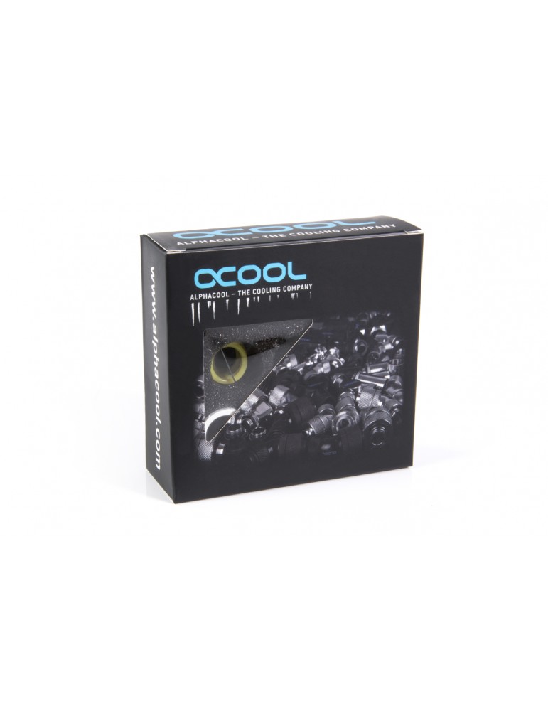 Alphacool Eiszapfen Raccordo compressione tubo rigido 13mm G1/4 White SIXPACK Alphacool - 5