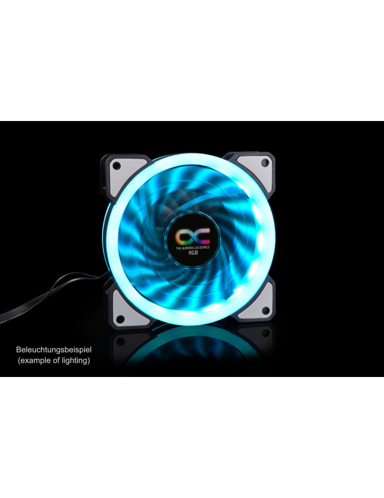Alphacool Ventola Eiszyklon Aurora LUX RGB - (Ricambio per Kit - Richiede controller Alphacool) 120x120x25mm Alphacool - 5