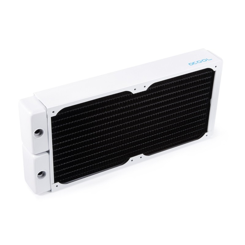 Alphacool NexXxoS XT45 Full Copper 280mm Radiator V.2 WHITE EDITION Alphacool NexXxoS XT45 Full Copper 280mm Radiator V.2 WHITE EDITION