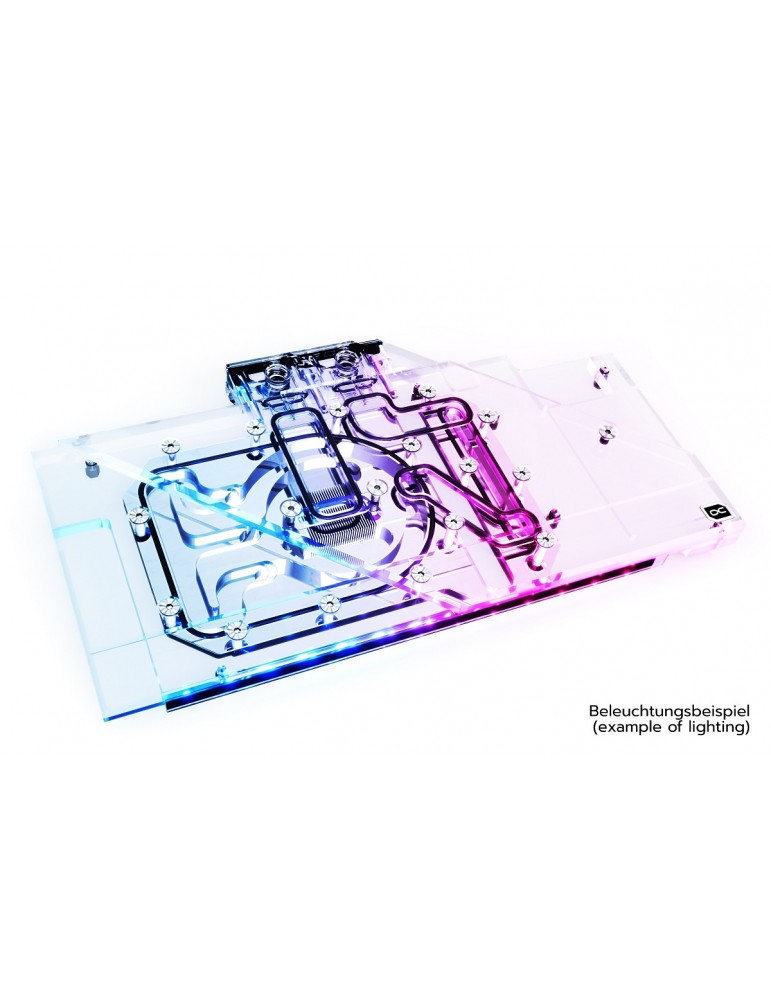 Alphacool Eisblock Aurora Acryl GPX-N RTX 3070 ASUS TUF/DUAL + Backplate Alphacool - 2