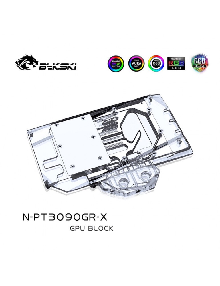 Bykski Palit 3090 GameRock (incl. Backplate) N-PT3090GR-X Bykski - 3