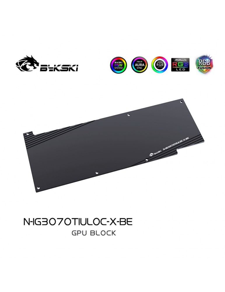 Bykski Waterblock GPU iGame 3070Ti & 3070 (incl. Backplate) N-IG3070TIULOC-X Bykski - 5