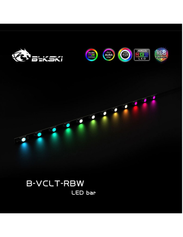 Bykski 5v Striscia Led D-RGB - 200mm (B-VCLT-200X12RBW) Bykski - 1