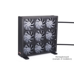 Alphacool NexXxoS Nova 1080 mm Box Ventole - Black