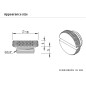 Barrow Tappo G1/4" TZS1-A02 WHITE