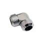 Alphacool Eiszapfen Raccordo antisfilamento a 90° per Tubo rigido 16mm - Chrome Alphacool Eiszapfen Raccordo antisfilamento a 90° per Tubo rigido 16mm - Chrome