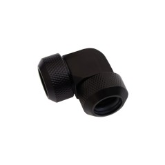 Alphacool Eiszapfen Raccordo antisfilamento a 90° per Tubo rigido 16mm - Black Alphacool - 3