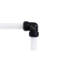 Alphacool Eiszapfen Raccordo antisfilamento a 90° per Tubo rigido 16mm - Black Alphacool Eiszapfen Raccordo antisfilamento a 90° per Tubo rigido 16mm - Black