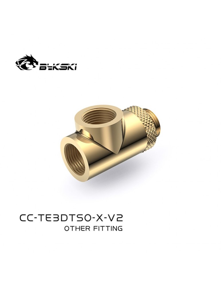 Bykski Adattatore a T M/F/F ruotabile CC-TE3-X-V2 Bykski - 5