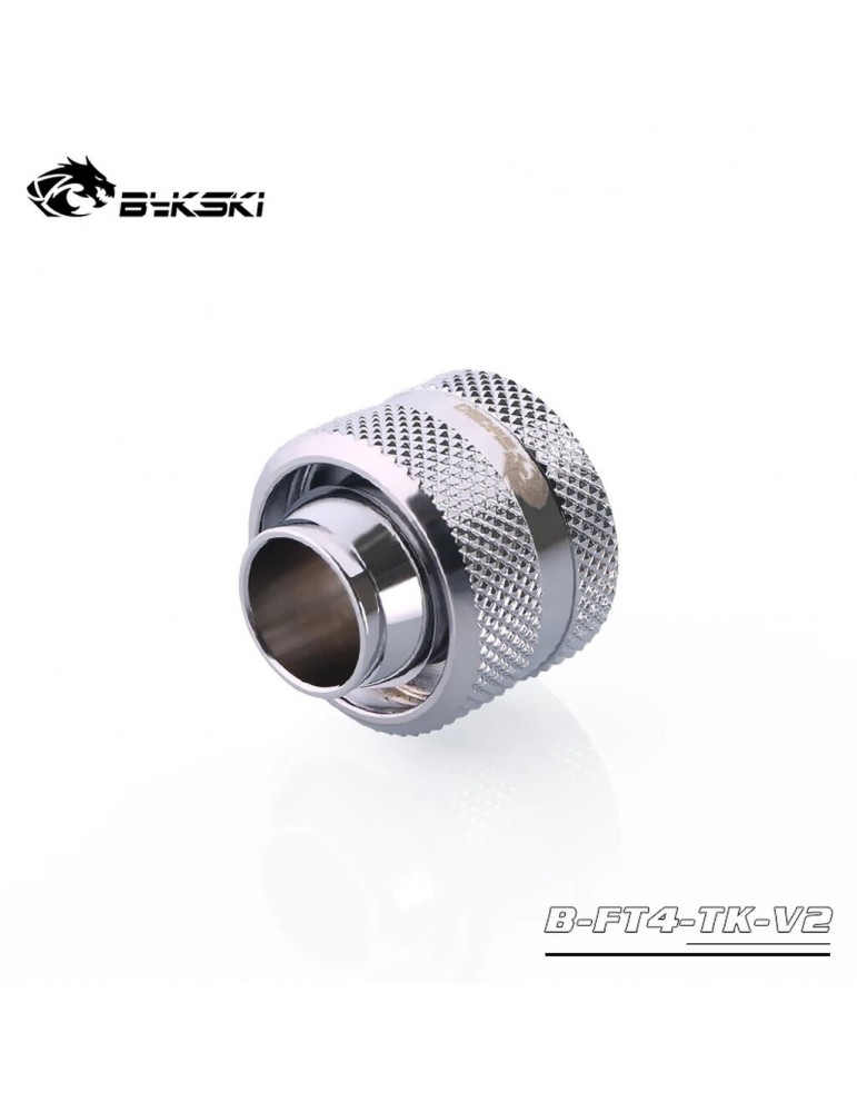 Bykski Raccordo a Compressione per Tubo Soft 10/16mm Typ 2 SILVER Bykski - 1