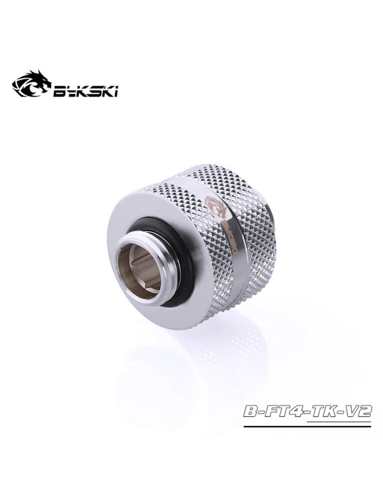 Bykski Raccordo a Compressione per Tubo Soft 10/16mm Typ 2 SILVER Bykski - 2