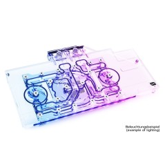 Alphacool Eisblock Aurora Acryl GPX-A Radeon RX 6800 Nitro+ incl. Backplate