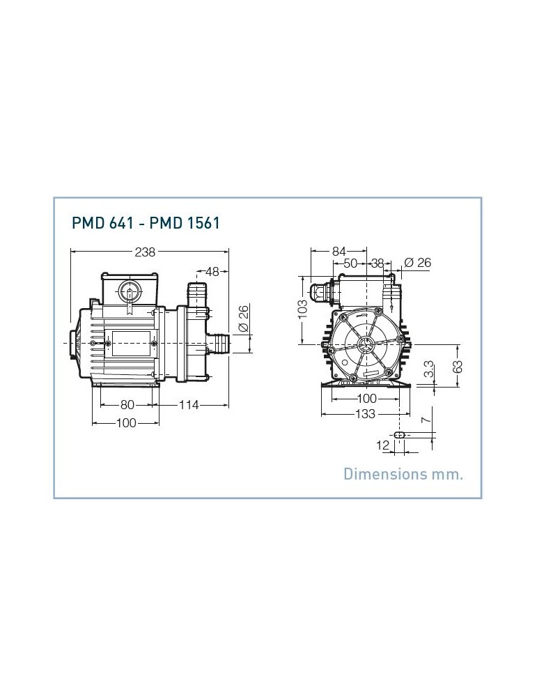 SANSO PMD 641 ATTACCHI PORTATUBO 230V 50/60 hz Sanso - 2