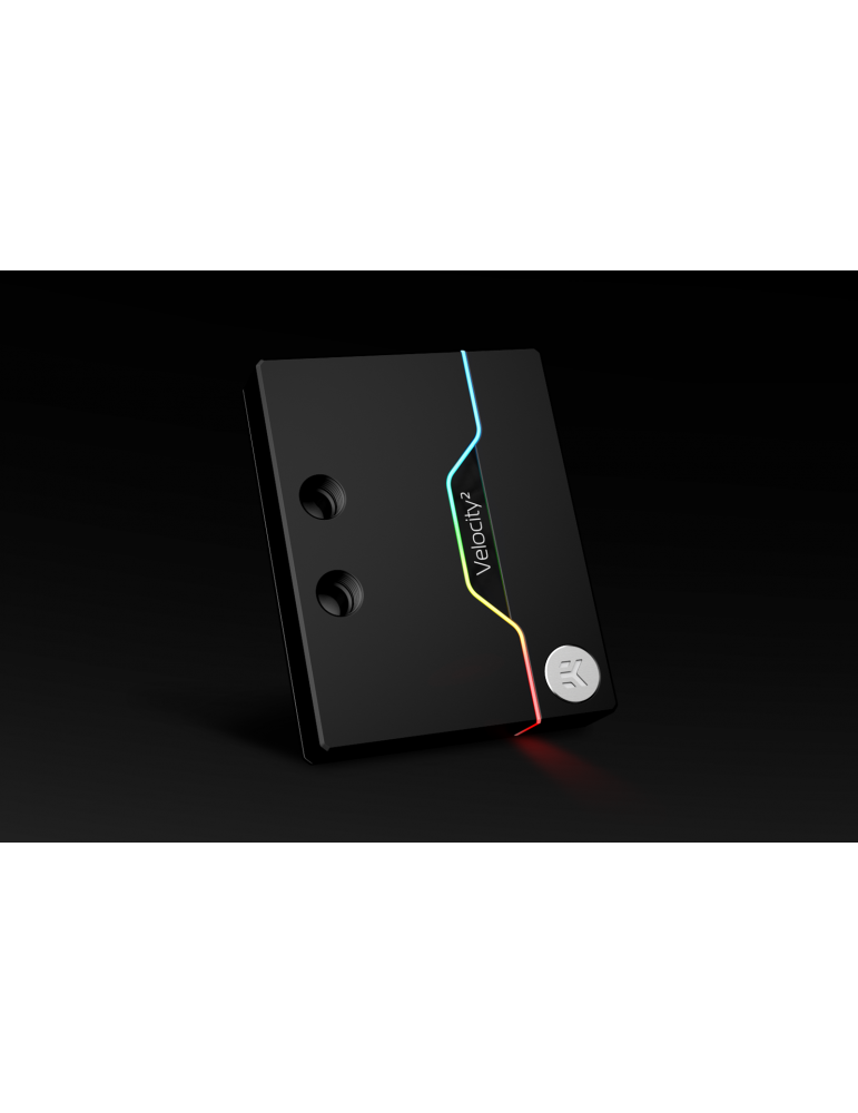 EK-Quantum Velocity² D-RGB - AM4 Nickel + Acetal EKWB - 1