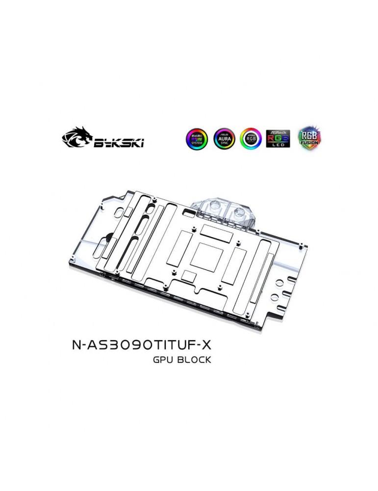 Bykski Waterblock ASUS TUF / STRIX 3090Ti (incl. Backplate) N-AS3090TITUF-X Bykski - 2