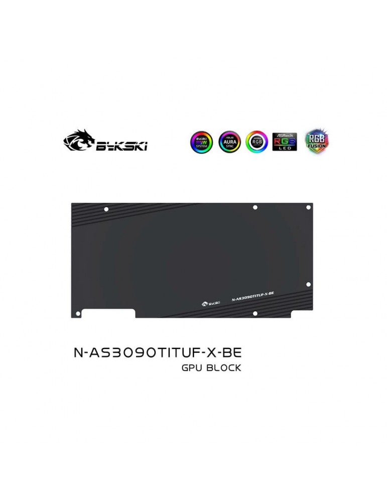 Bykski Waterblock ASUS TUF / STRIX 3090Ti (incl. Backplate) N-AS3090TITUF-X Bykski - 4