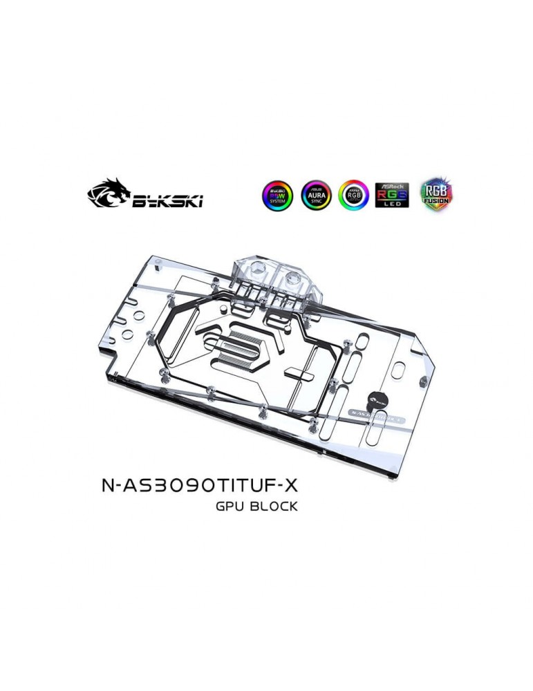 Bykski Waterblock ASUS TUF / STRIX 3090Ti (incl. Backplate) N-AS3090TITUF-X Bykski - 5
