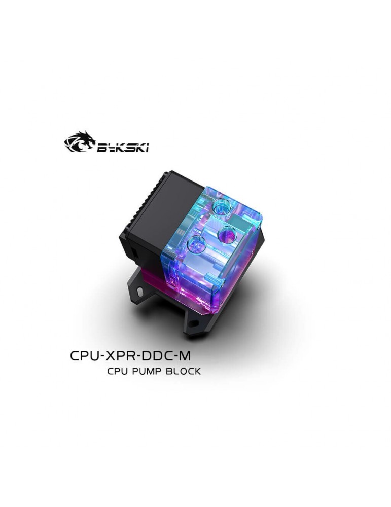 Bykski CPU-XPR-DDC-M (CPU Block + Pompa + Reservoir) per AMD Bykski - 2