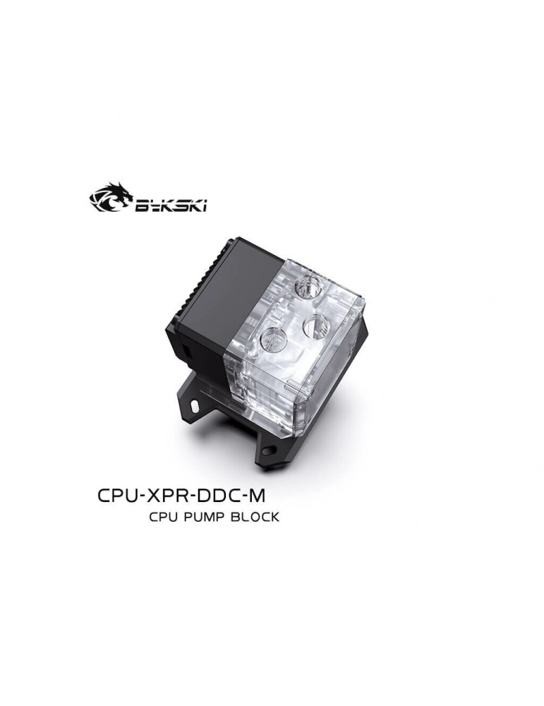 Bykski CPU-XPR-DDC-M (CPU Block + Pompa + Reservoir) per AMD Bykski - 1