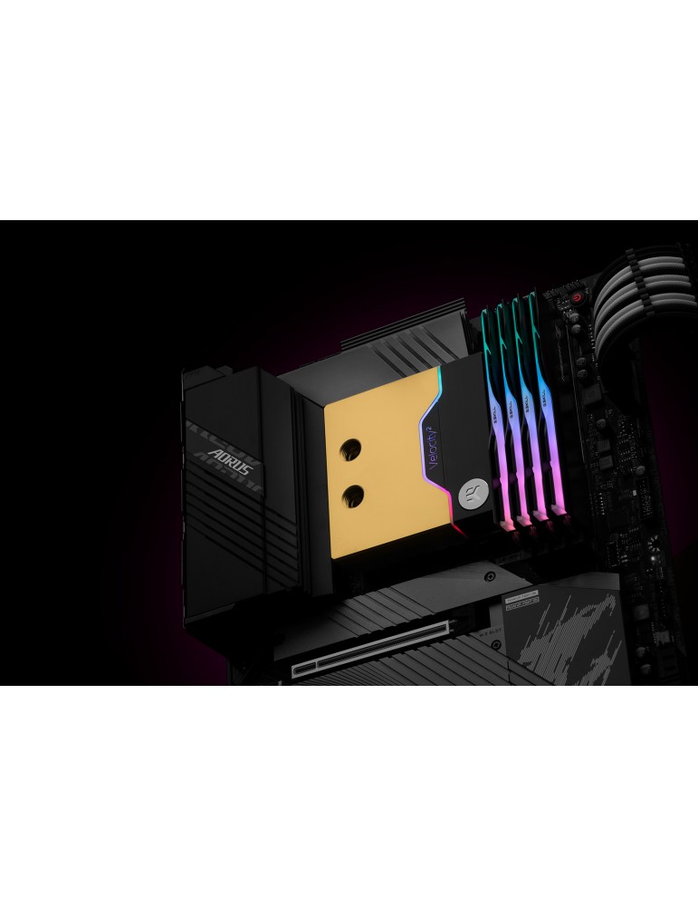 EK-Quantum Velocity² D-RGB - 1700 Nickel + Gold EKWB - 3