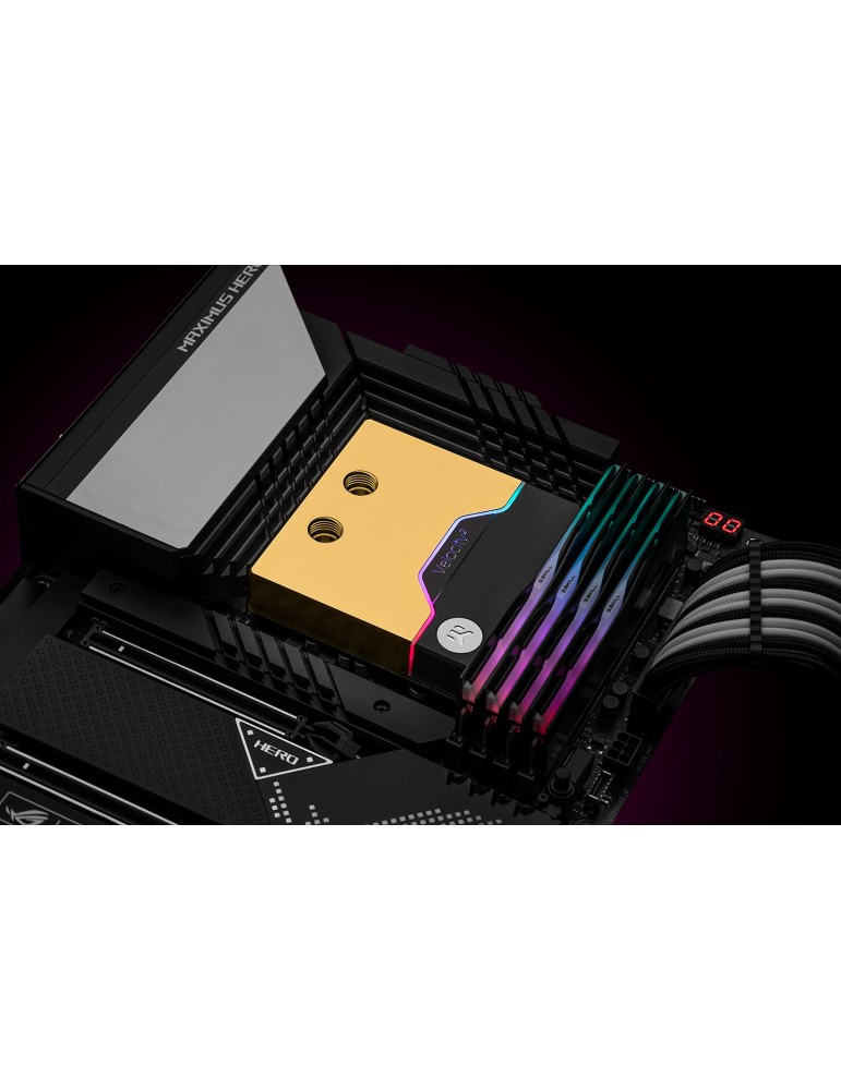 EK-Quantum Velocity² D-RGB - 1700 Nickel + Gold EKWB - 2