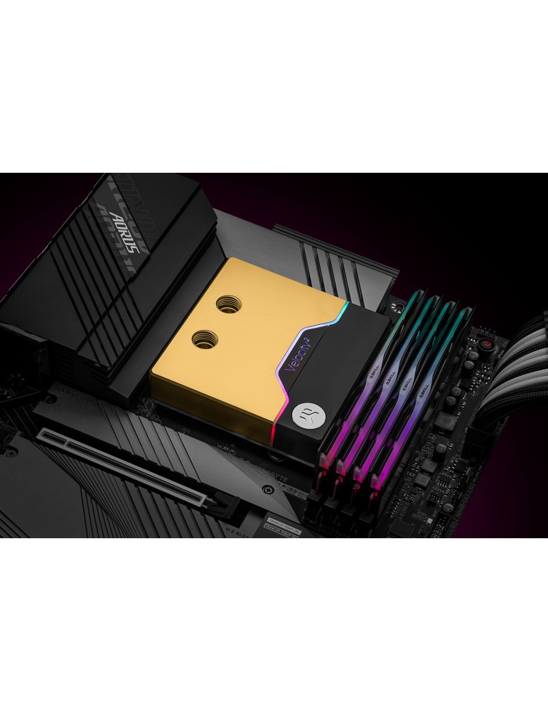 EK-Quantum Velocity² D-RGB - 1700 Nickel + Gold EKWB - 4