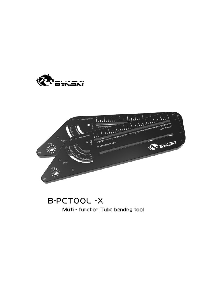 Bykski  B-PCTOOL-X Piegatubi Rigidi Nero Bykski - 1