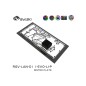 Bykski - Lian Li Dynamic EVO Front Distro Plate RBW (RGV-LAN-O11-EVO-LI-P) Bykski - Lian Li Dynamic EVO Front Distro Plate RBW (RGV-LAN-O11-EVO-LI-P)